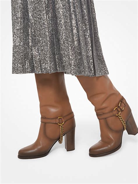 noah boots michael kors|Michael Kors burnished boots.